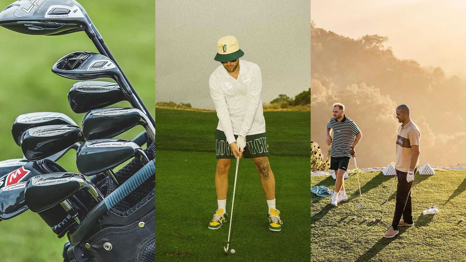 Men top golf fashion
