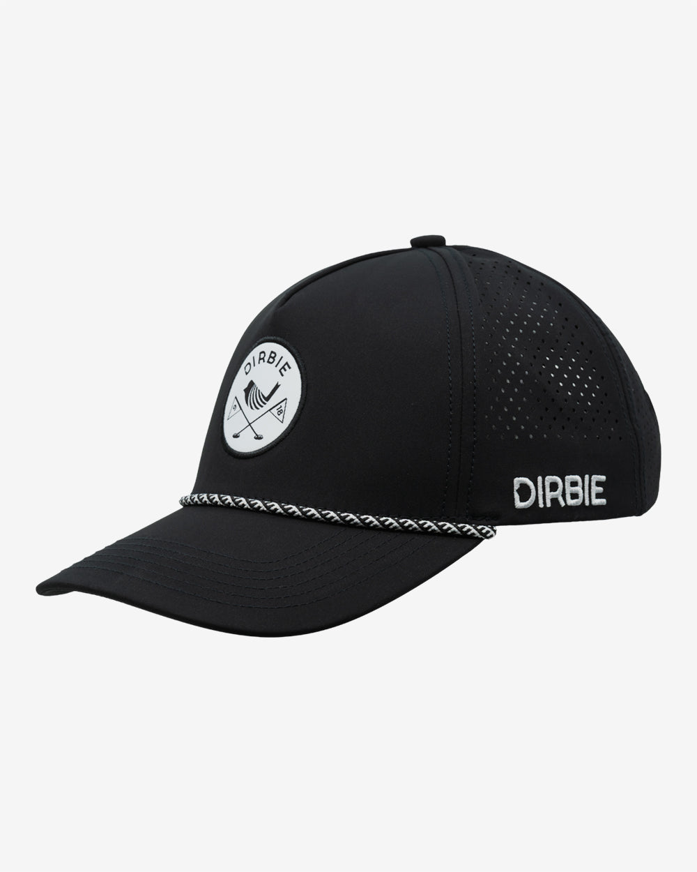 Cross Flags Rope Cap | black |